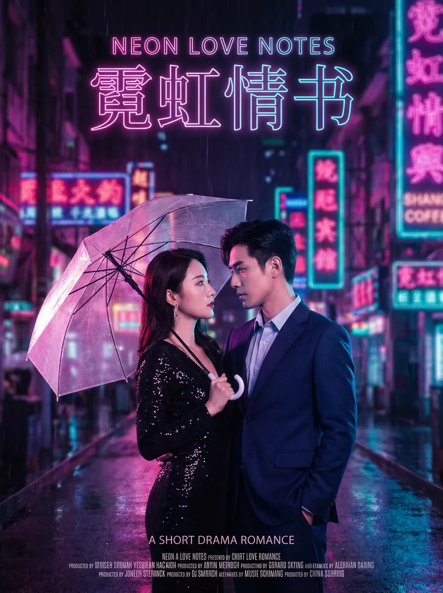 迅雷动画片 热播都市爱情短剧 - 霓虹情书海报